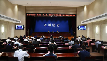 總隊召開全省“穩(wěn)經濟、保安全、降火患、強質效”消防技術服務機構專項檢查視頻推進會
